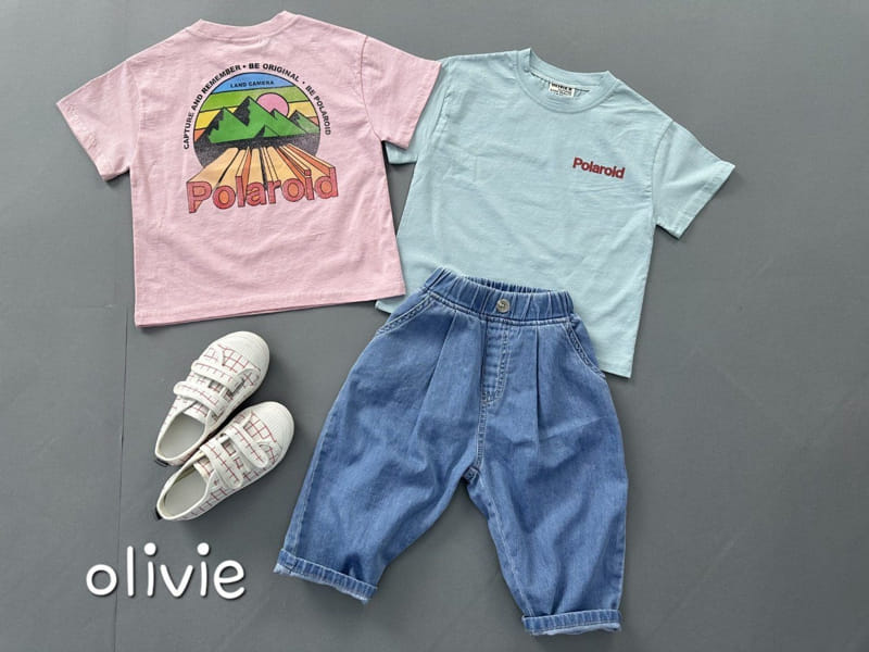 Olivie - Korean Children Fashion - #childofig - Wrinkle Denim Cropped Shorts - 7