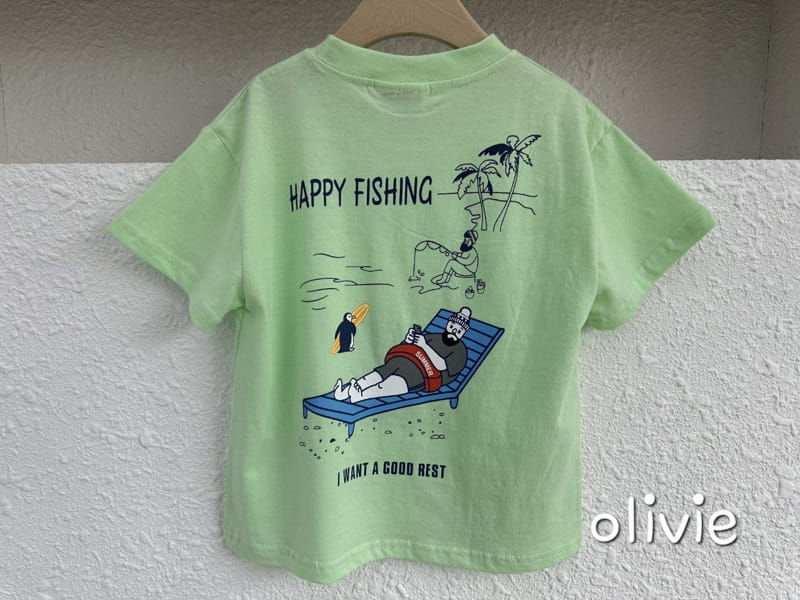 Olivie - Korean Children Fashion - #childrensboutique - Happy Tee - 5