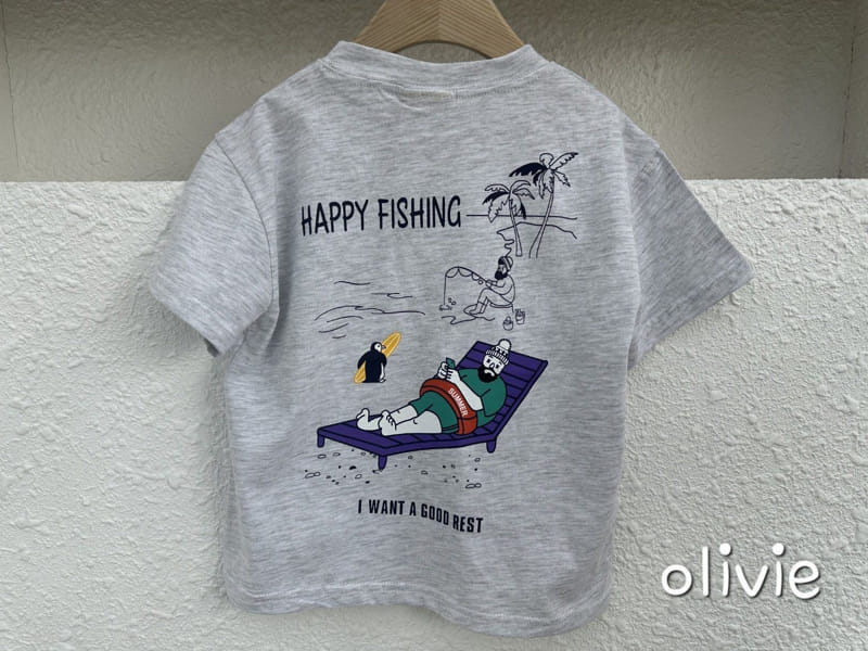 Olivie - Korean Children Fashion - #fashionkids - Happy Tee - 8