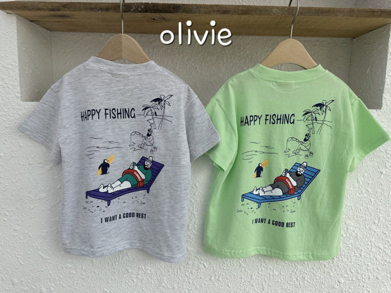 Olivie - Korean Children Fashion - #minifashionista - Happy Tee