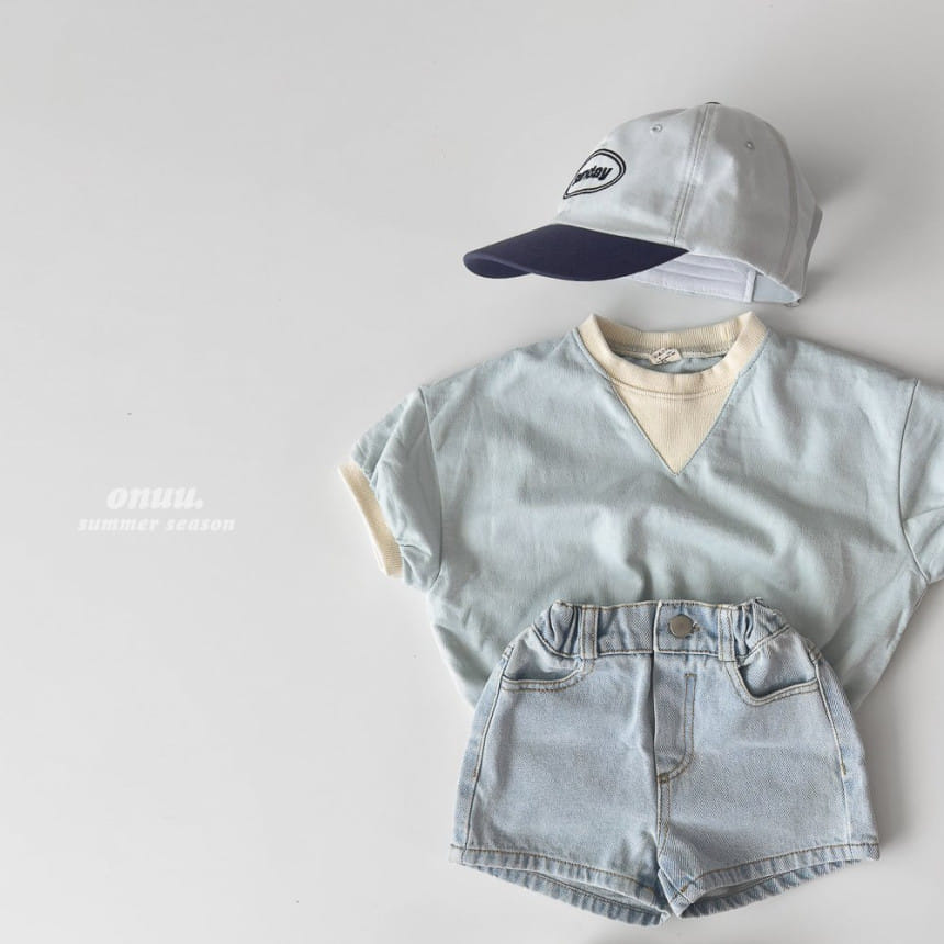 Onu - Korean Children Fashion - #childofig - Vintage Denim Pants - 4