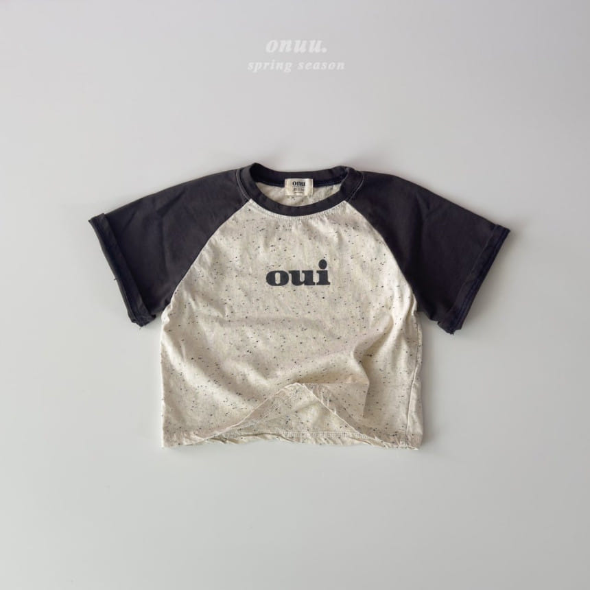 Onu - Korean Children Fashion - #designkidswear - OUI Raglan Tee - 3