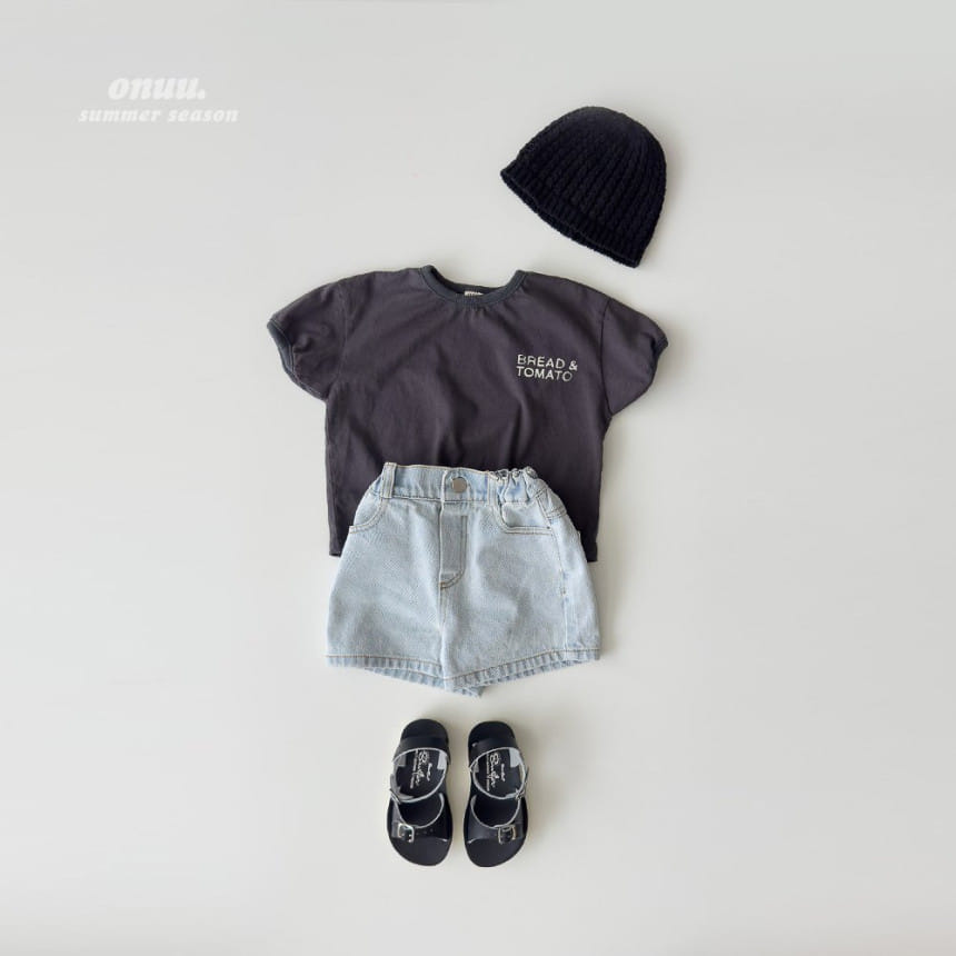 Onu - Korean Children Fashion - #fashionkids - Vintage Denim Pants - 7