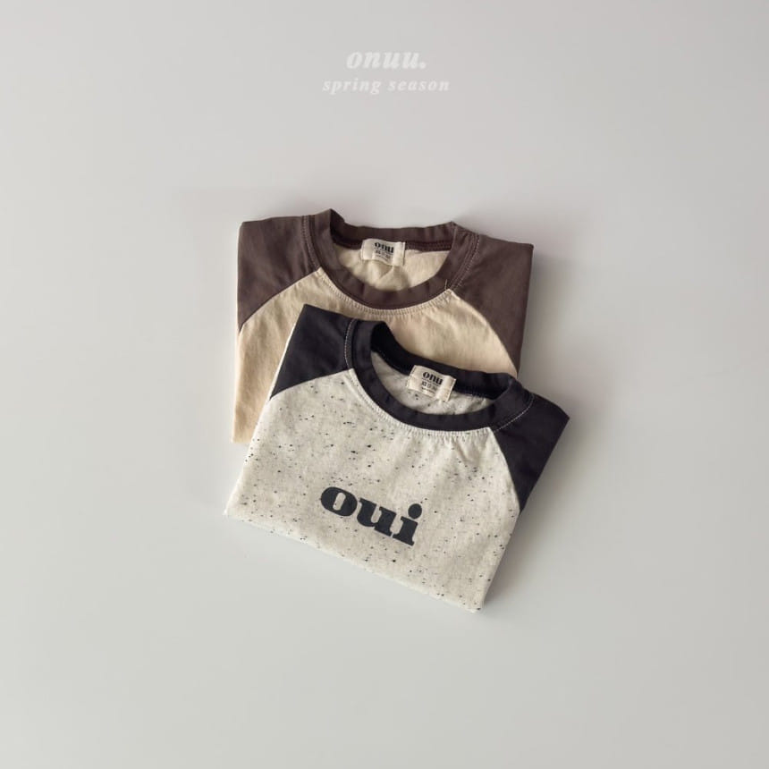 Onu - Korean Children Fashion - #kidzfashiontrend - OUI Raglan Tee - 8