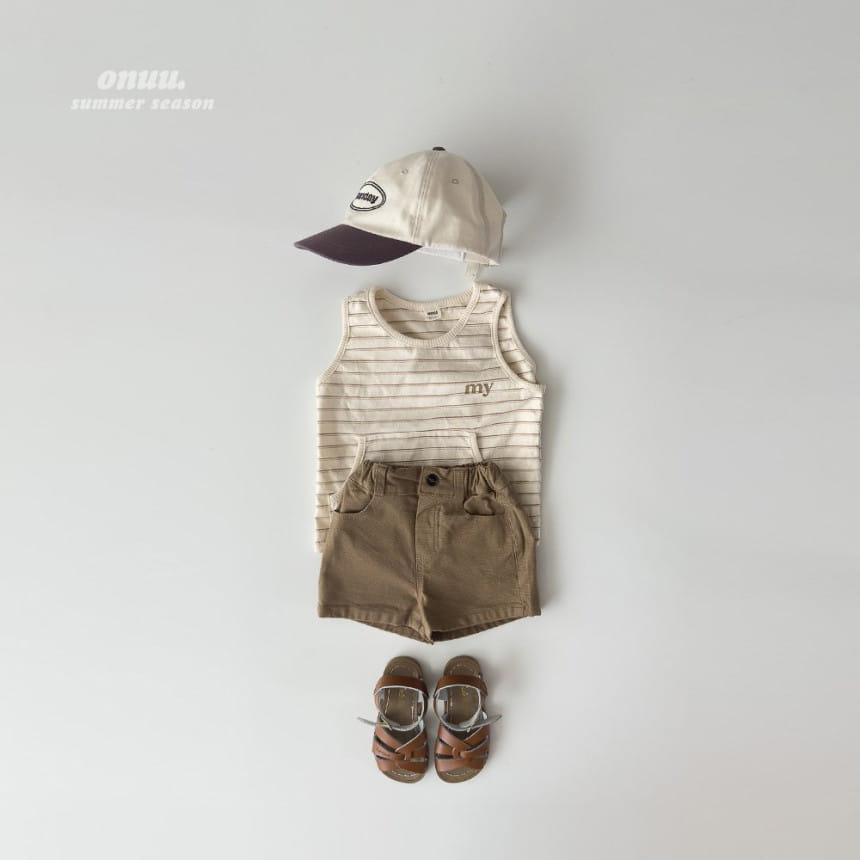 Onu - Korean Children Fashion - #minifashionista - My Sleeveless Tee - 6