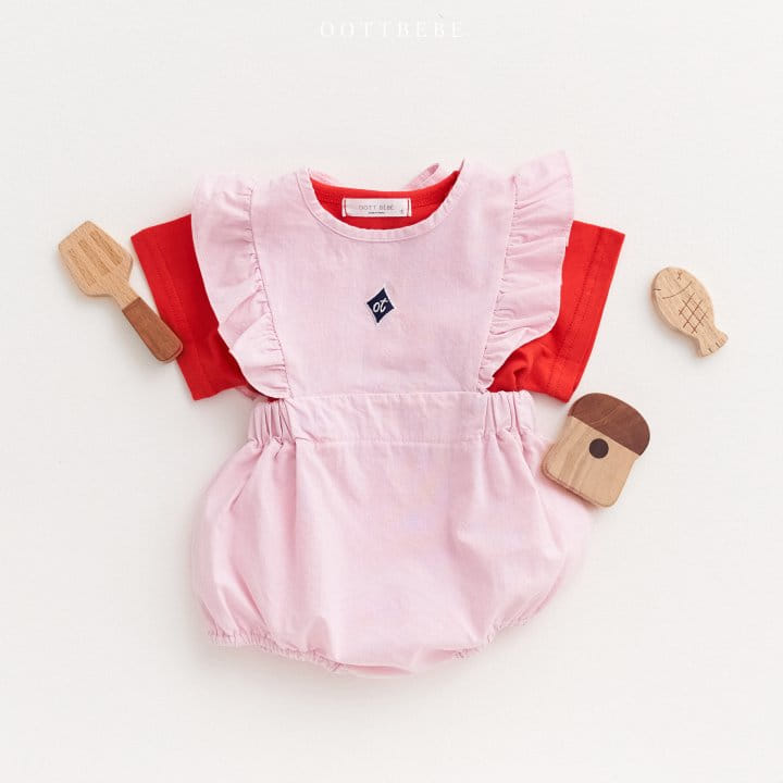 Oott Bebe - Korean Baby Fashion - #babyfashion - Soft Wing Body Suit - 5