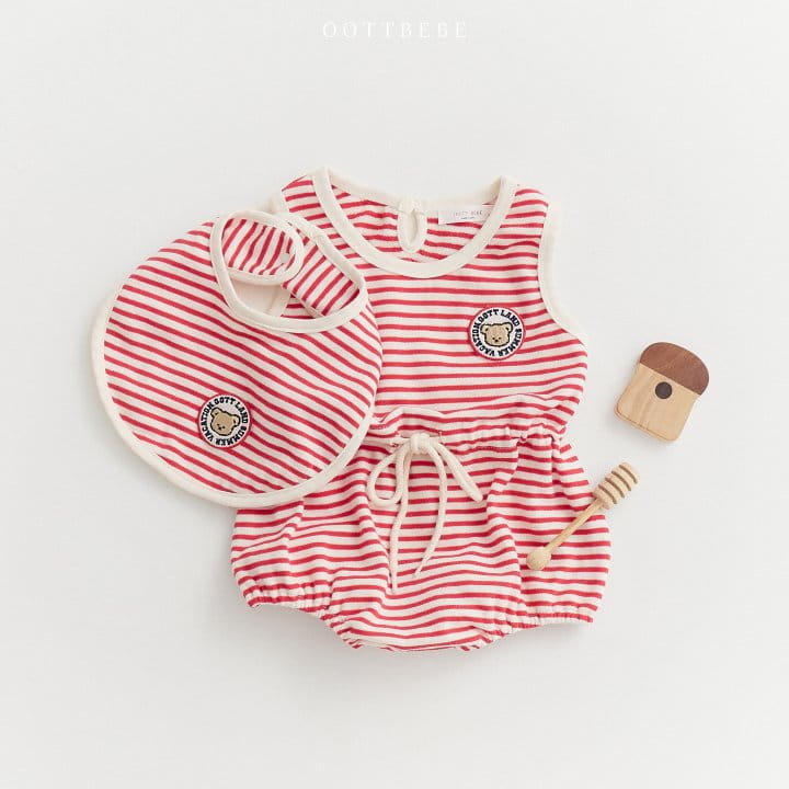 Oott Bebe - Korean Baby Fashion - #babyfever - Oott Land ST Body Suit - 5