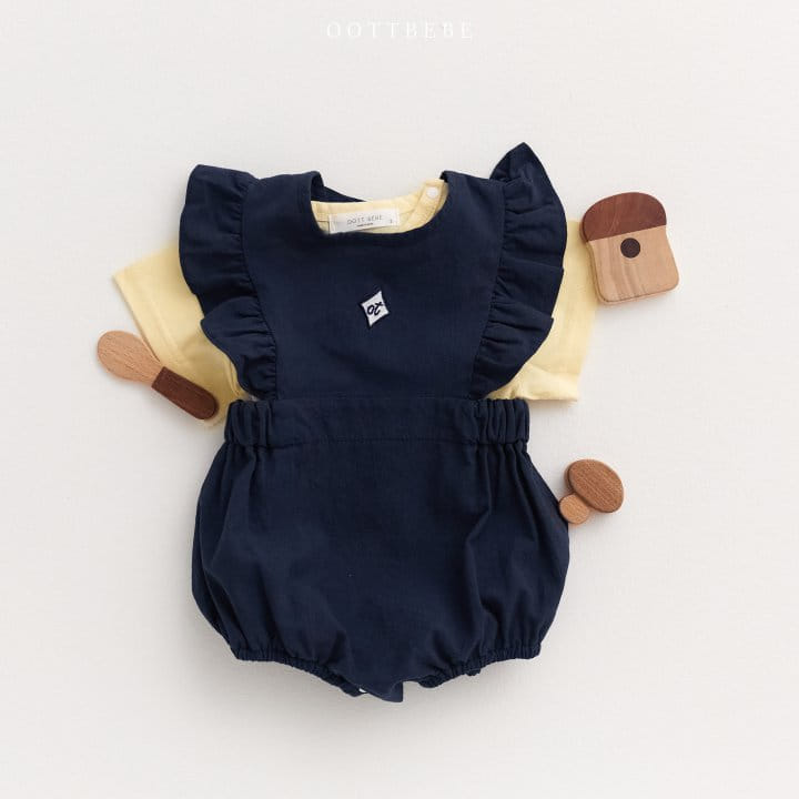 Oott Bebe - Korean Baby Fashion - #babyfever - Soft Wing Body Suit - 6