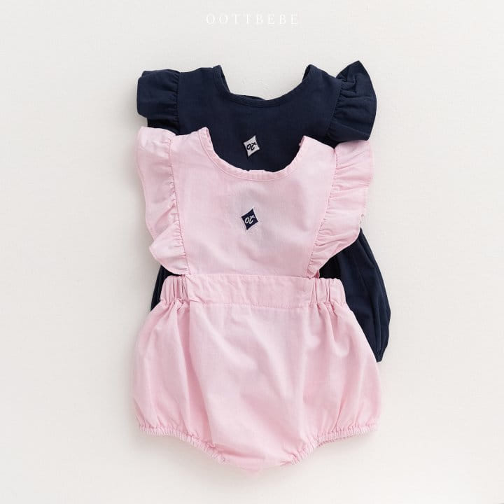 Oott Bebe - Korean Baby Fashion - #babygirlfashion - Soft Wing Body Suit - 7