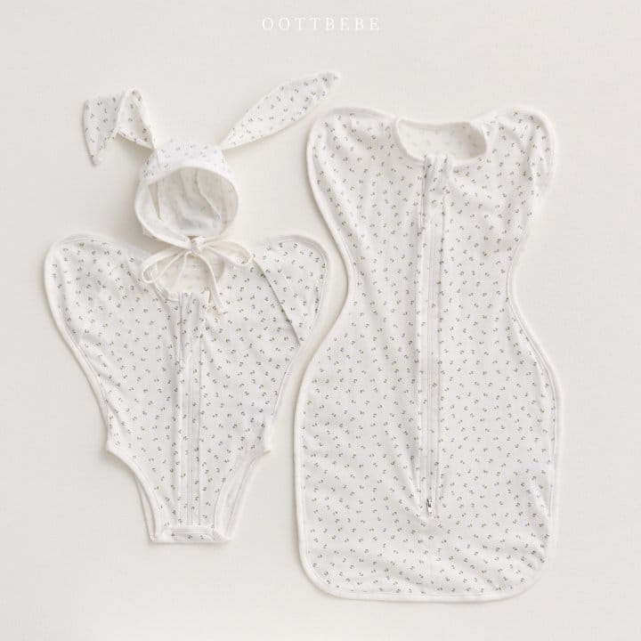 Oott Bebe - Korean Baby Fashion - #babyoninstagram - Dunsil Wrap Body Suit - 11