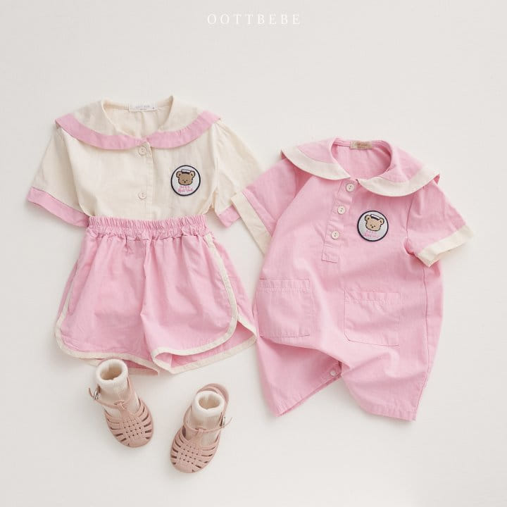 Oott Bebe - Korean Baby Fashion - #babyoutfit - Oott Marine Body Suit - 10