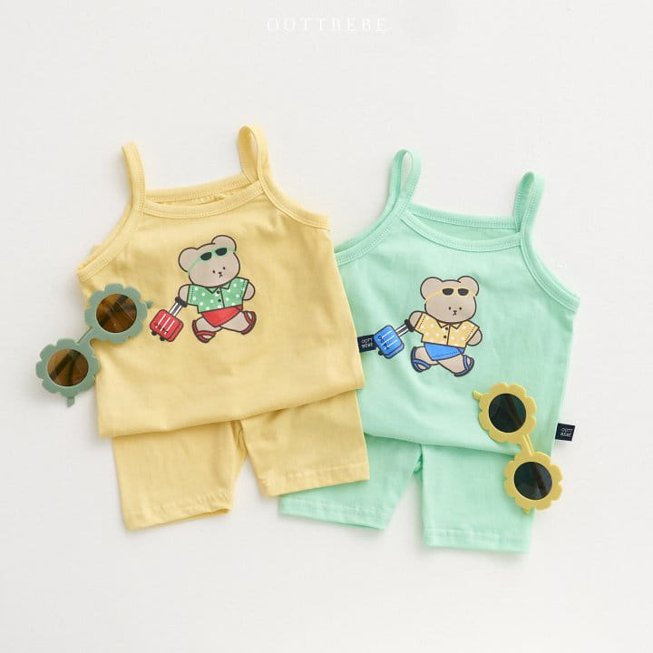 Oott Bebe - Korean Children Fashion - #designkidswear - Vacation Sleeveless Easy Wear - 9