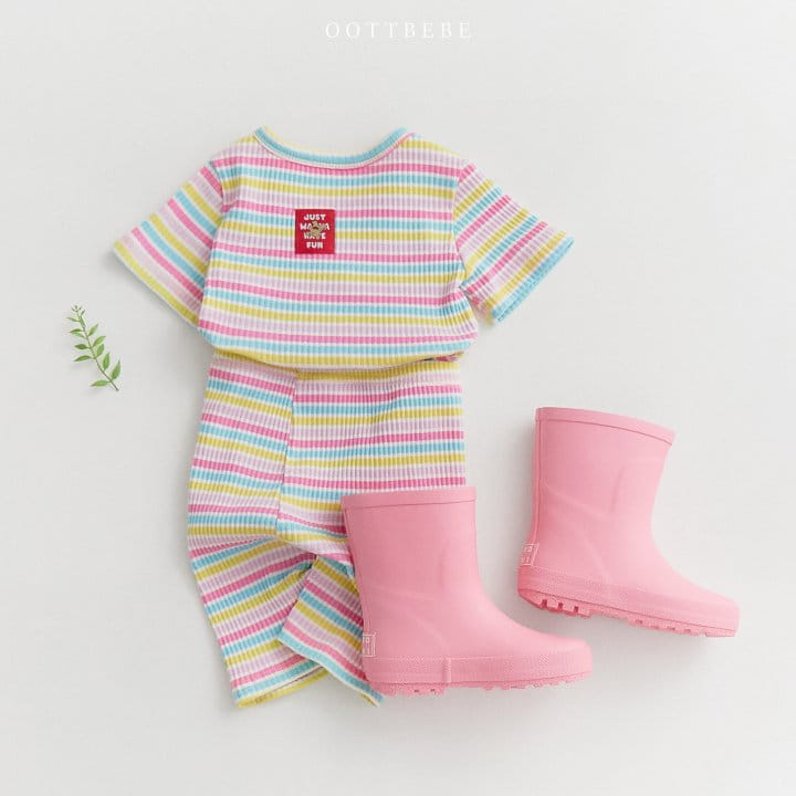 Oott Bebe - Korean Children Fashion - #discoveringself - Paprika Rib Easy Wear - 9