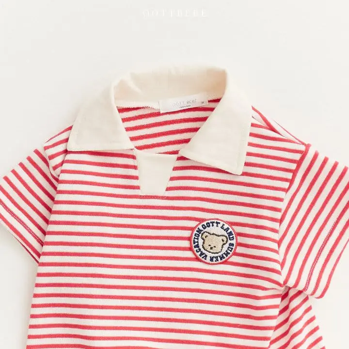 Oott Bebe - Korean Children Fashion - #kidzfashiontrend - Oott Land ST Collar Tee - 10