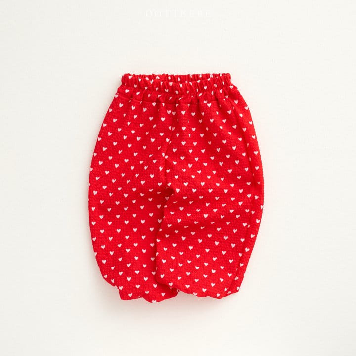 Oott Bebe - Korean Children Fashion - #littlefashionista - Heart Gojeangi Pants - 3