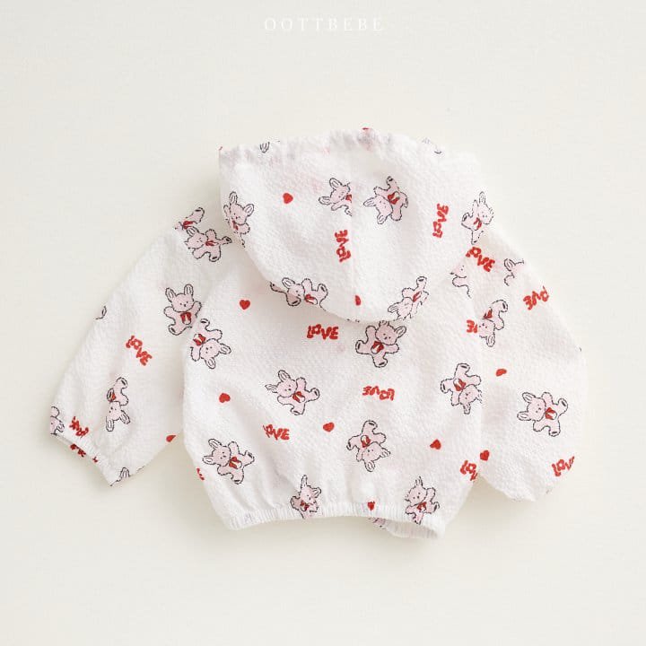 Oott Bebe - Korean Children Fashion - #prettylittlegirls - Love Rabbit Blouse - 9