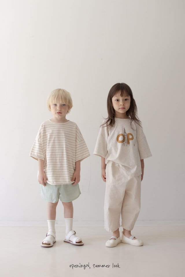 Opening & - Korean Children Fashion - #childofig - Tower Tee - 11