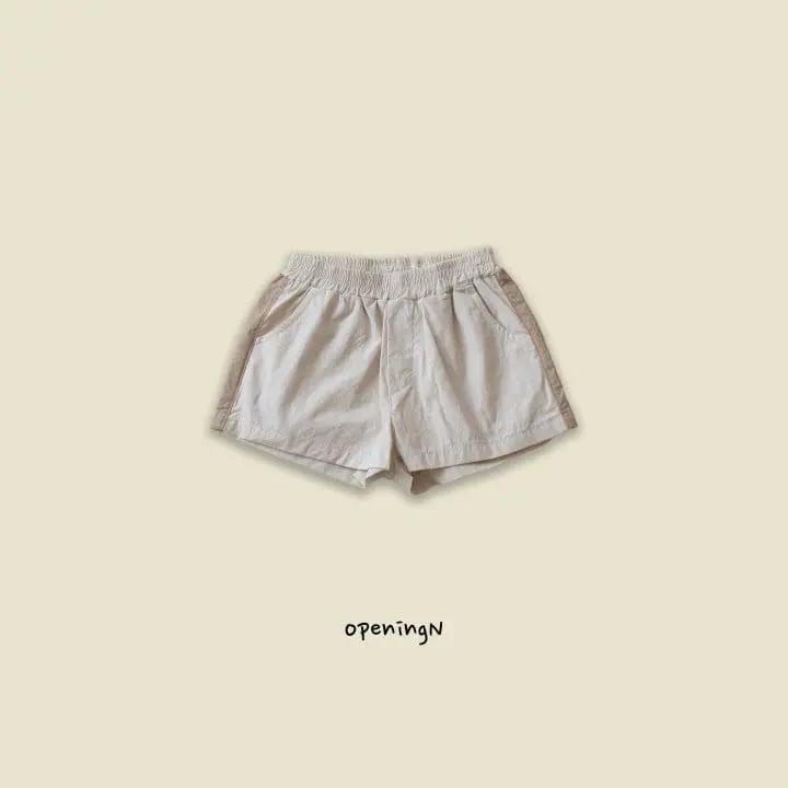 Opening & - Korean Children Fashion - #childofig - Line Short Pants - 6