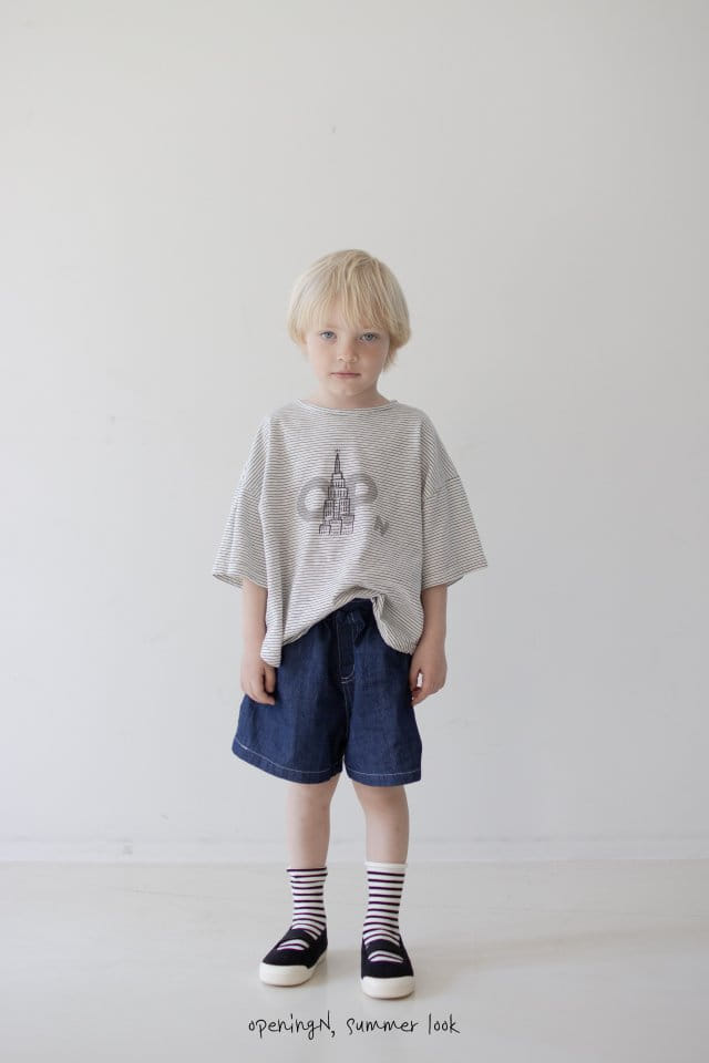 Opening & - Korean Children Fashion - #childrensboutique - Summer Denim Pants - 2