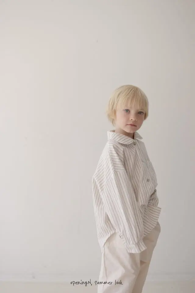 Opening & - Korean Children Fashion - #childrensboutique - Barney Resort Shirt