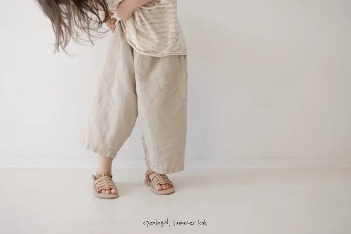 Opening & - Korean Children Fashion - #designkidswear - Double C Pants - 2