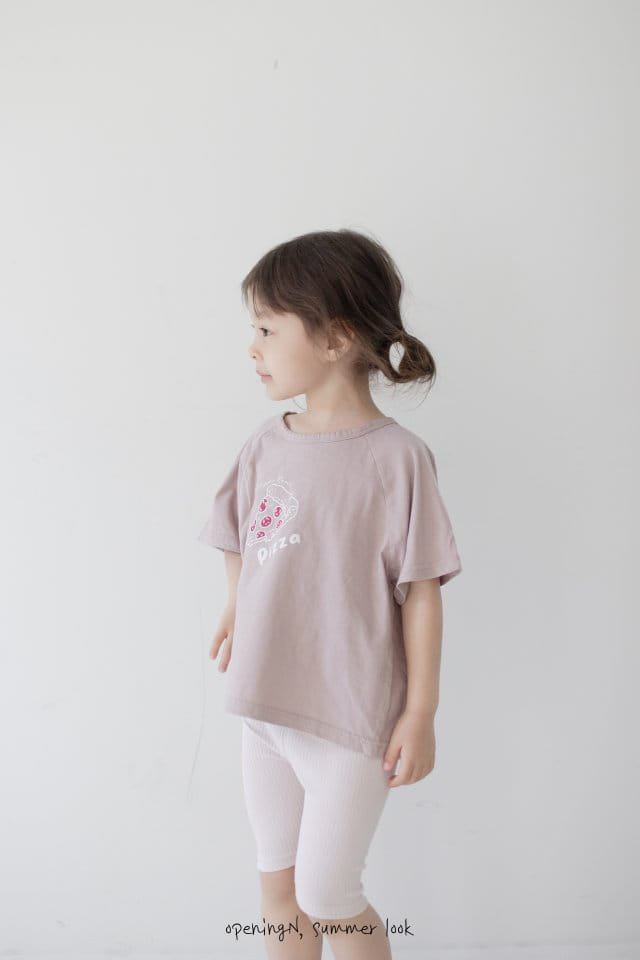 Opening & - Korean Children Fashion - #discoveringself - Pizza Tee