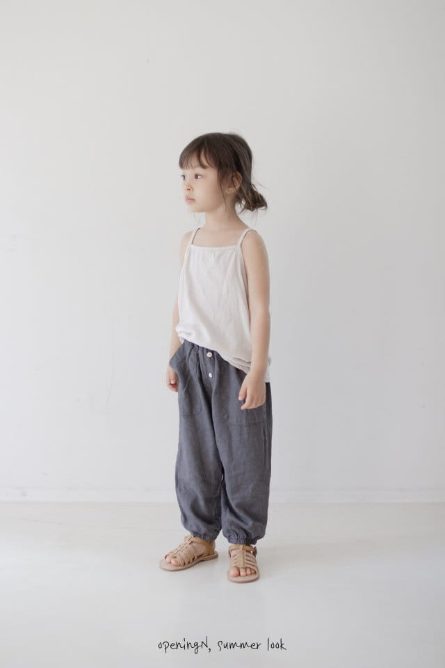 Opening & - Korean Children Fashion - #fashionkids - Evian Sleeveless Tee - 10