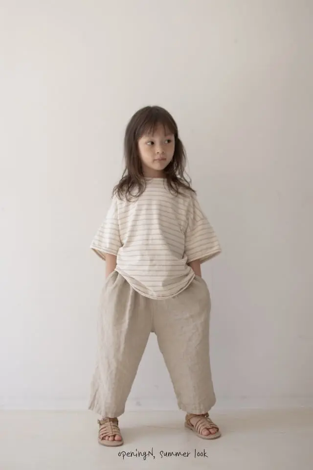 Opening & - Korean Children Fashion - #kidsshorts - Double C Pants - 5