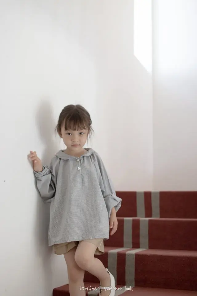 Opening & - Korean Children Fashion - #kidzfashiontrend - Marie Blouse - 2