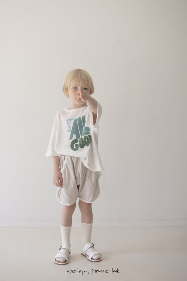 Opening & - Korean Children Fashion - #littlefashionista - It's All Tee