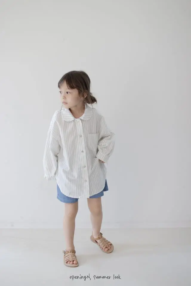 Opening & - Korean Children Fashion - #littlefashionista - Barney Resort Shirt - 9