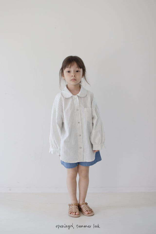 Opening & - Korean Children Fashion - #magicofchildhood - Summer Denim Pants - 11