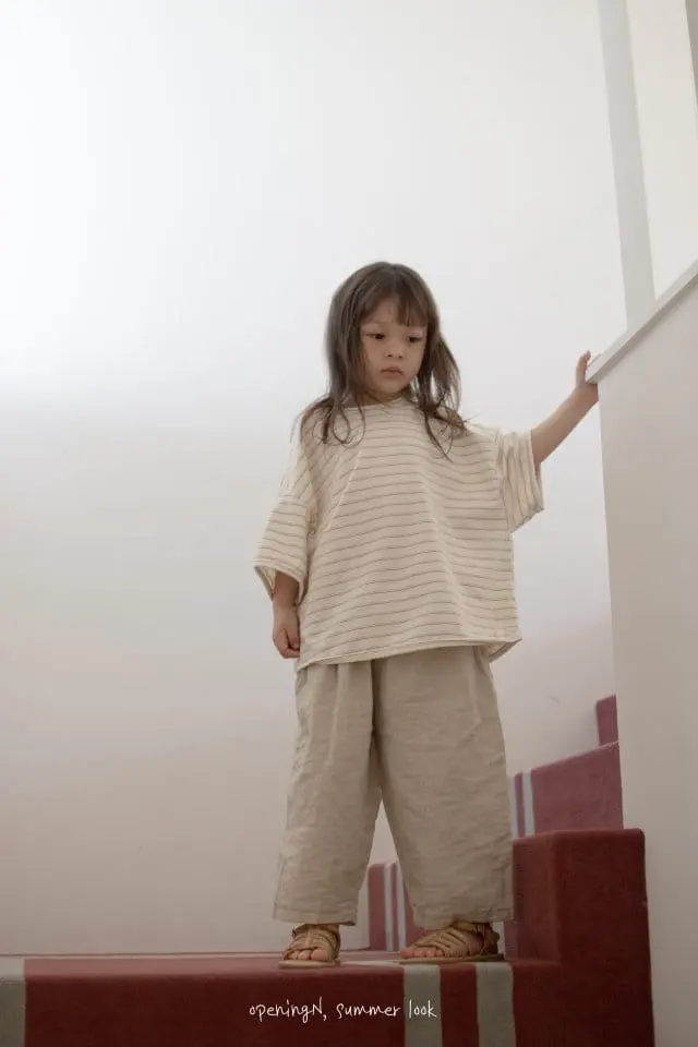 Opening & - Korean Children Fashion - #magicofchildhood - Double C Pants - 10