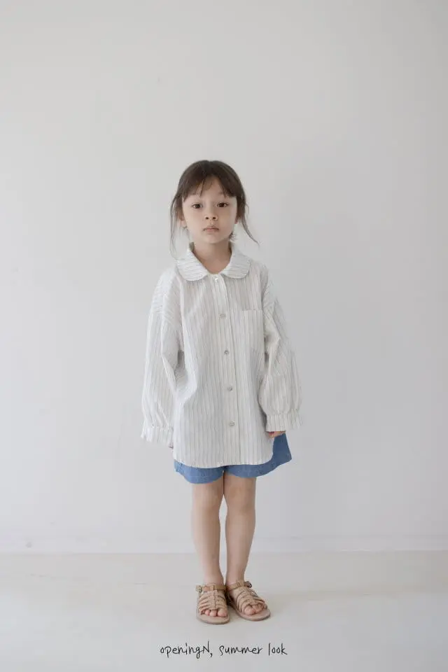 Opening & - Korean Children Fashion - #minifashionista - Barney Resort Shirt - 11