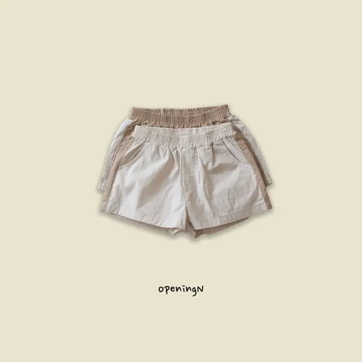 Opening & - Korean Children Fashion - #magicofchildhood - Line Short Pants - 4