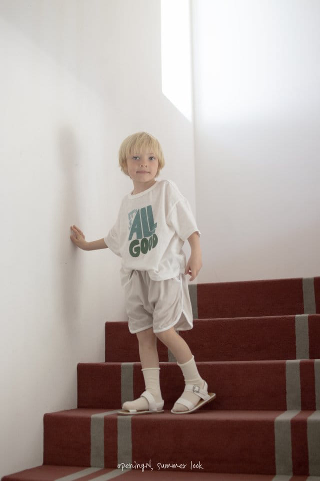 Opening & - Korean Children Fashion - #minifashionista - It's All Tee - 4