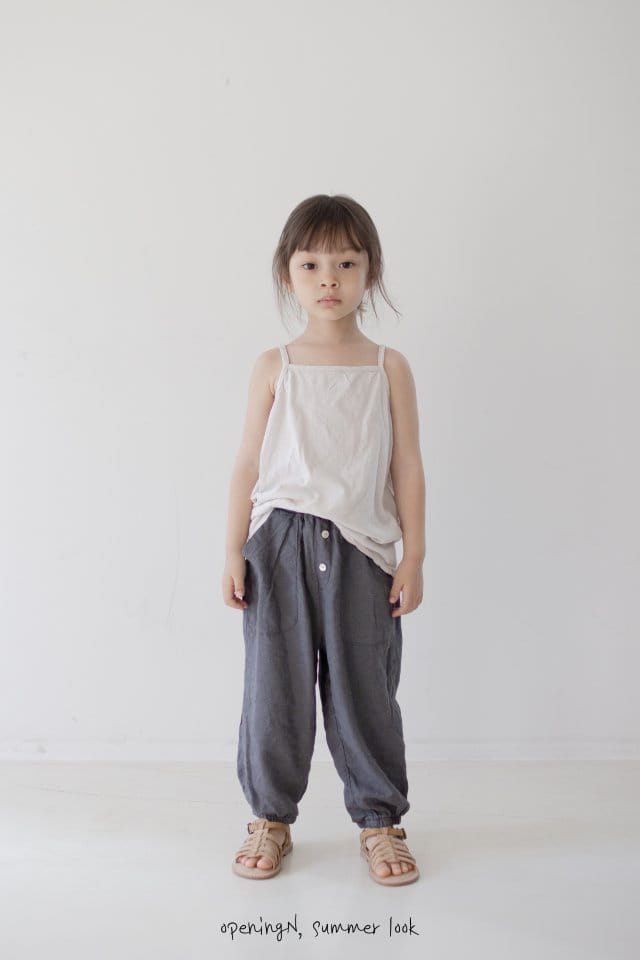 Opening & - Korean Children Fashion - #prettylittlegirls - Evian Sleeveless Tee - 2