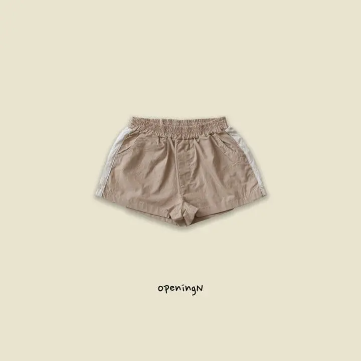 Opening & - Korean Children Fashion - #prettylittlegirls - Line Short Pants - 5