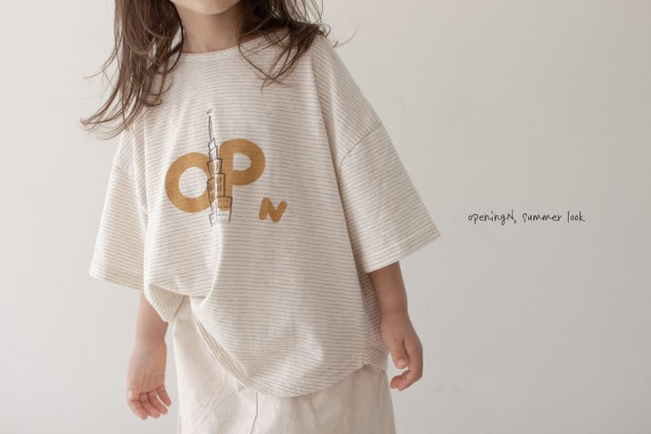 Opening & - Korean Children Fashion - #todddlerfashion - Tower Tee - 8