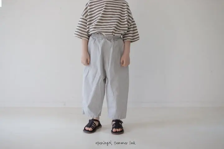 Opening & - Korean Children Fashion - #todddlerfashion - Out Pocket Pants - 2