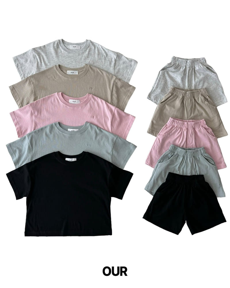 Our - Korean Children Fashion - #childofig - Summer All Day Top Bottom Set - 2