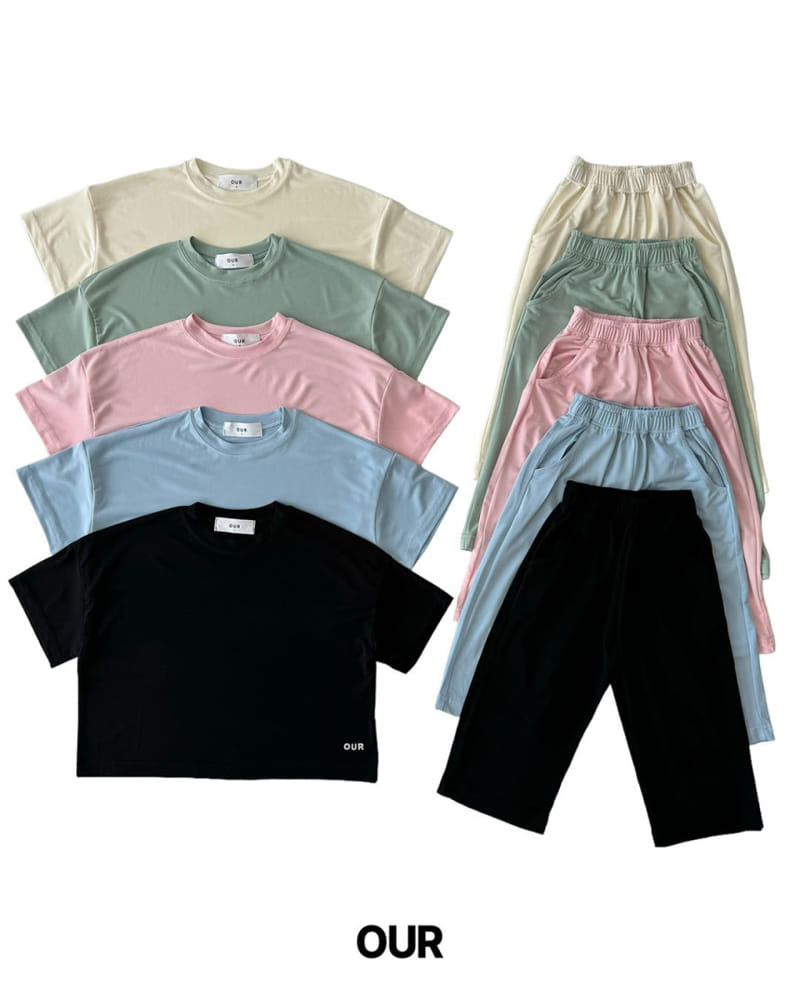 Our - Korean Children Fashion - #designkidswear - Lounge Top Bottom Set - 2