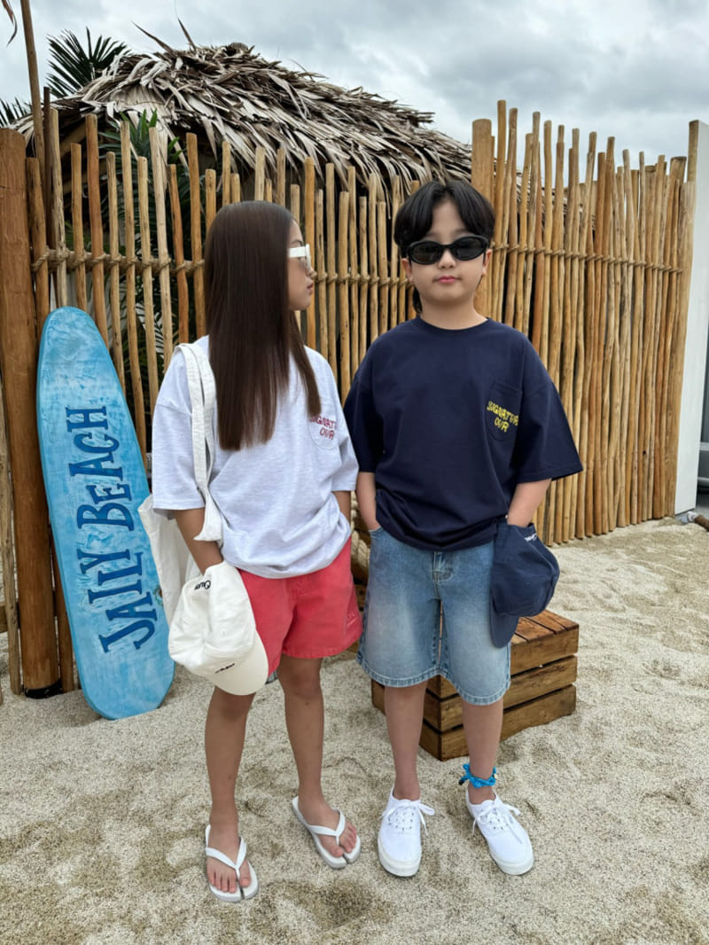 Our - Korean Children Fashion - #discoveringself - Signature Pocket Tee - 11