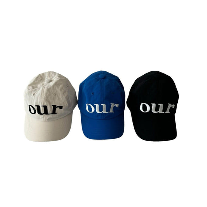 Our - Korean Children Fashion - #discoveringself - Big Logo Ball Cap