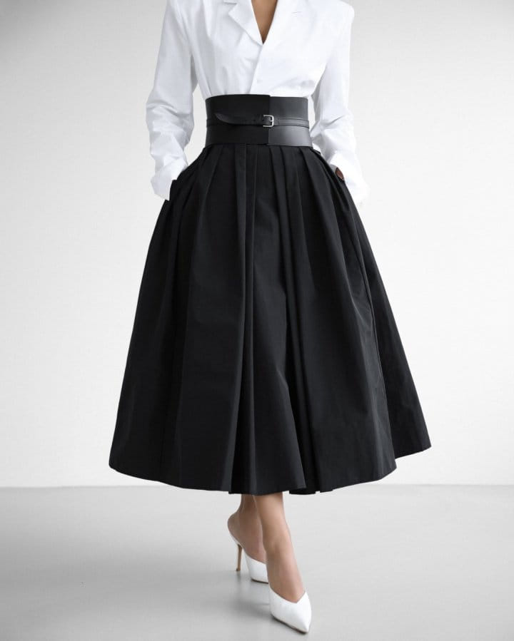 Paper Moon - Korean Women Fashion - #momslook - Wide L Belt - 6