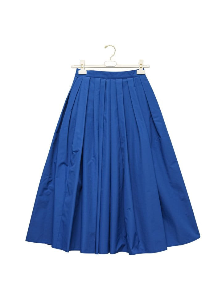 Paper Moon - Korean Women Fashion - #womensfashion - High Waist Pleated Detail Volume Flared Skirt - 6