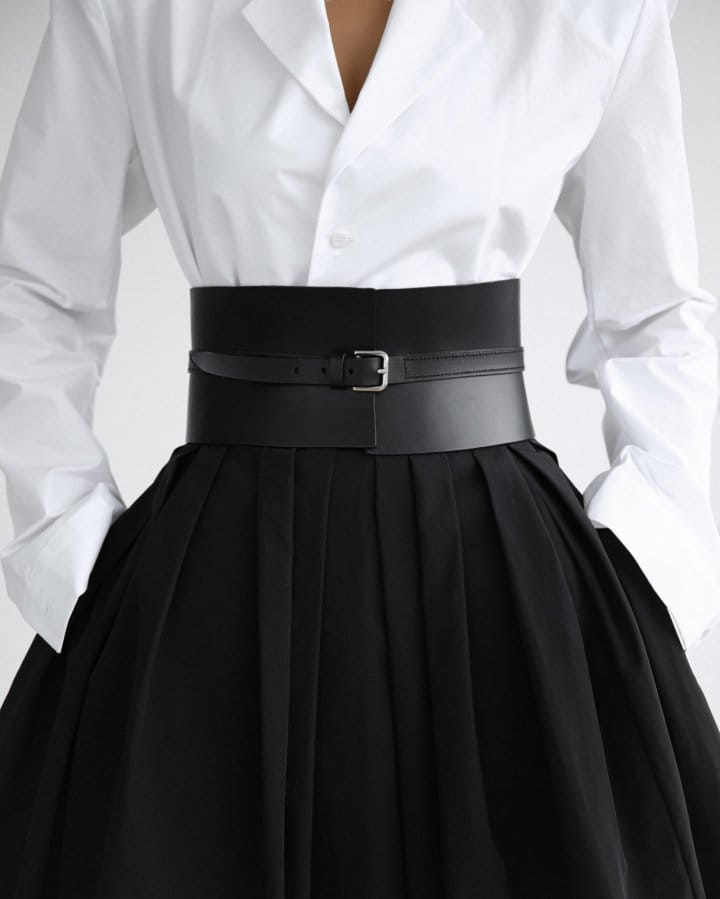 Paper Moon - Korean Women Fashion - #womensfashion - Wide L Belt