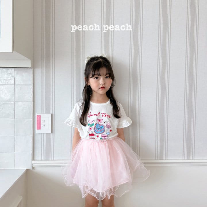 Peach peach - Korean Children Fashion - #Kfashion4kids - Princess Tee