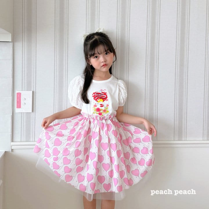 Peach peach - Korean Children Fashion - #Kfashion4kids - Sailor Moom Skirt - 5