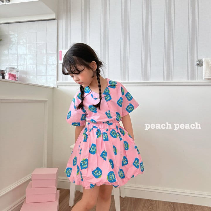 Peach peach - Korean Children Fashion - #kidzfashiontrend - Tulip Balloon Skirt - 4